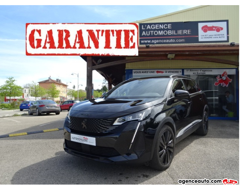 Compra de Carros Usados, Carros Usados Baratos | Auto Immo Peugeot 5008 II (2) 1.5 BLUEHDI 130 S&S GT EAT8 PACK BLACK PACK Noir Ano 2021 Automatique Diesel